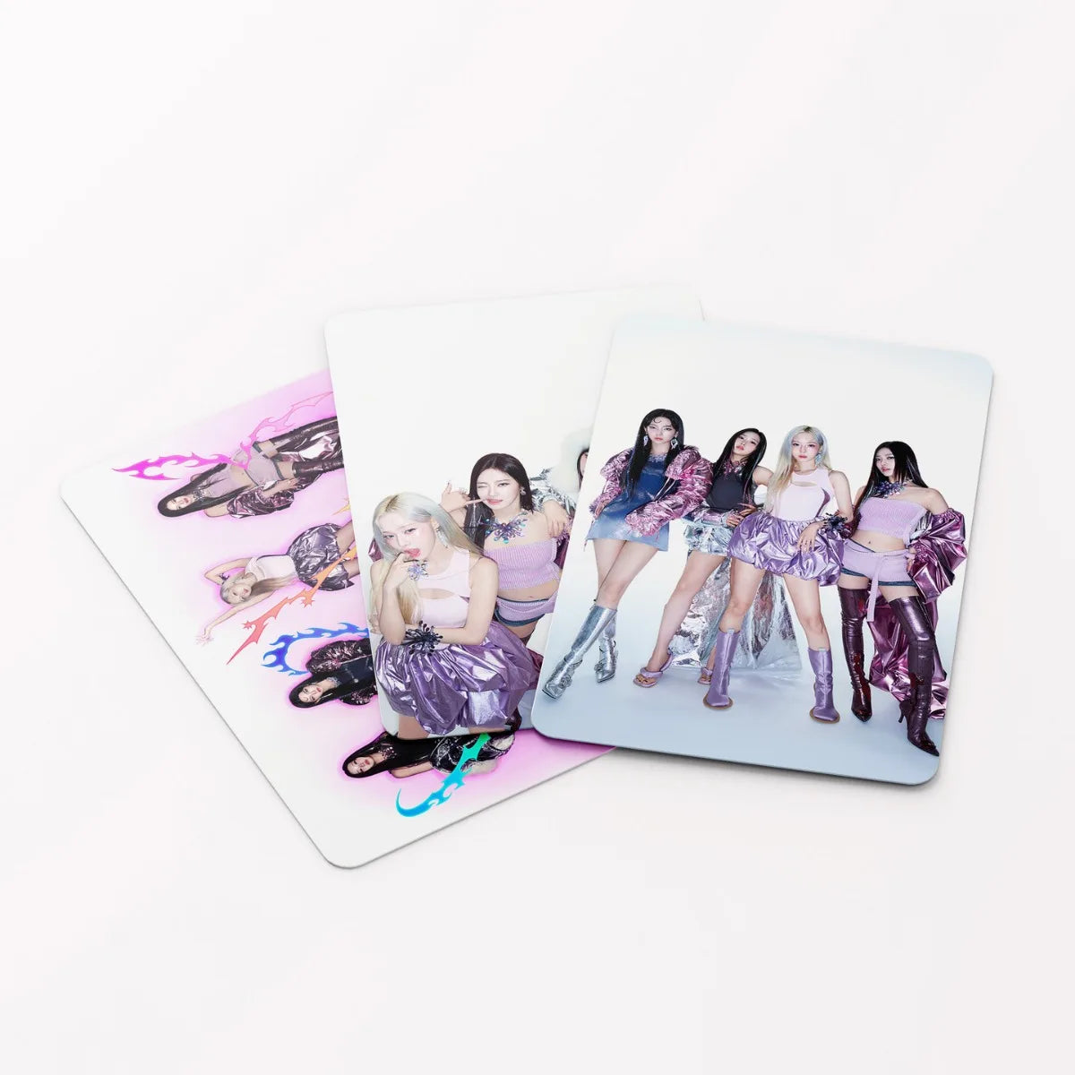 Photocards aespa - Paquet de 55 pièces (Solo & Groupe)