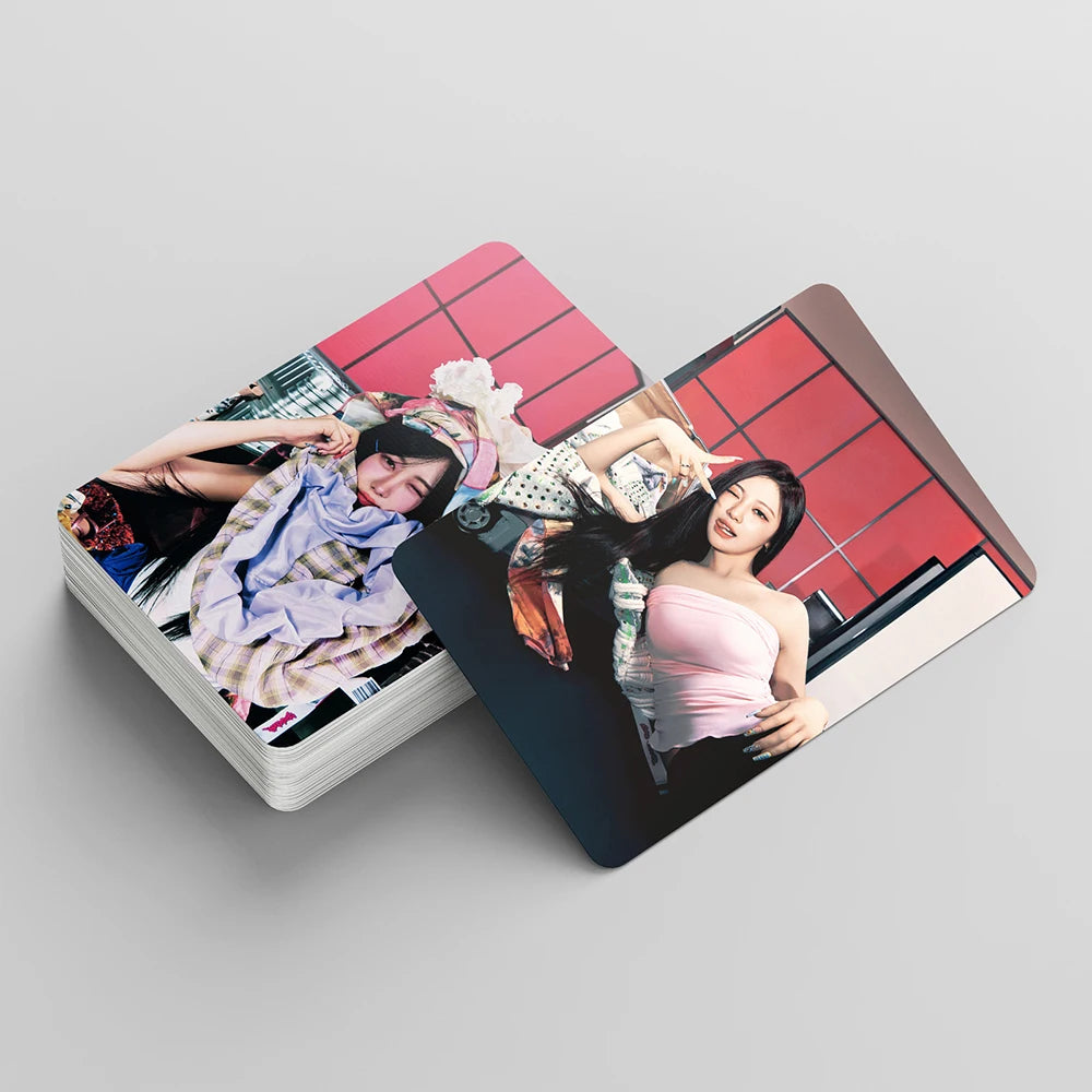 Photocards aespa - Paquet de 55 pièces (Solo & Groupe)