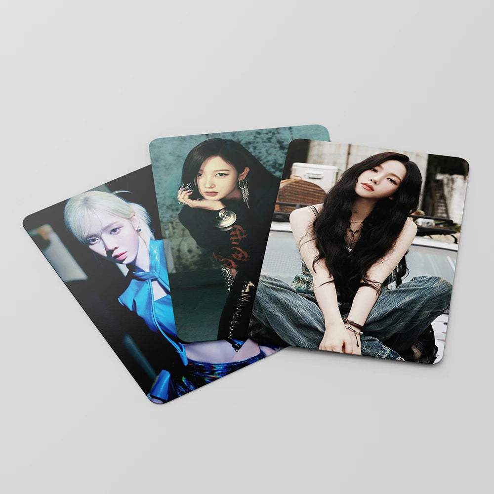 Photocards aespa - Paquet de 55 pièces (Solo & Groupe)