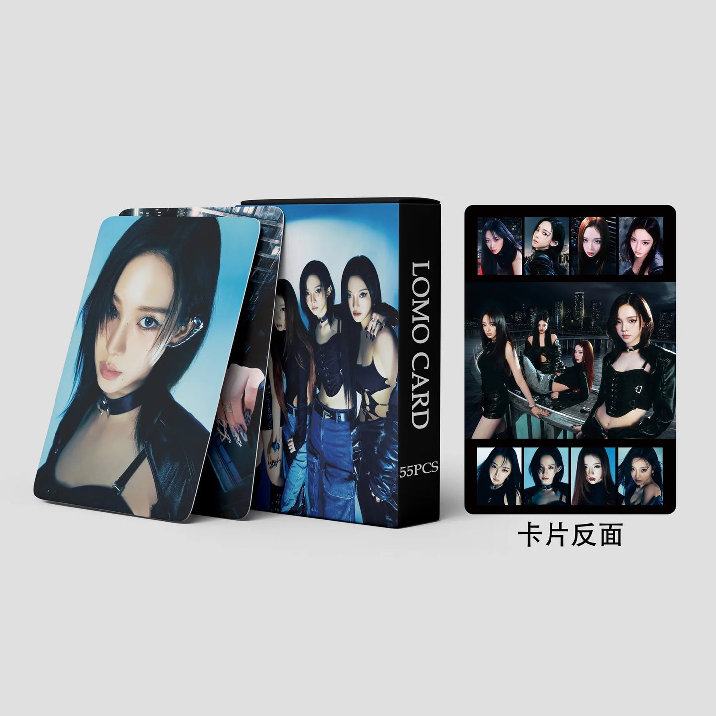 Photocards aespa - Paquet de 55 pièces (Solo & Groupe)