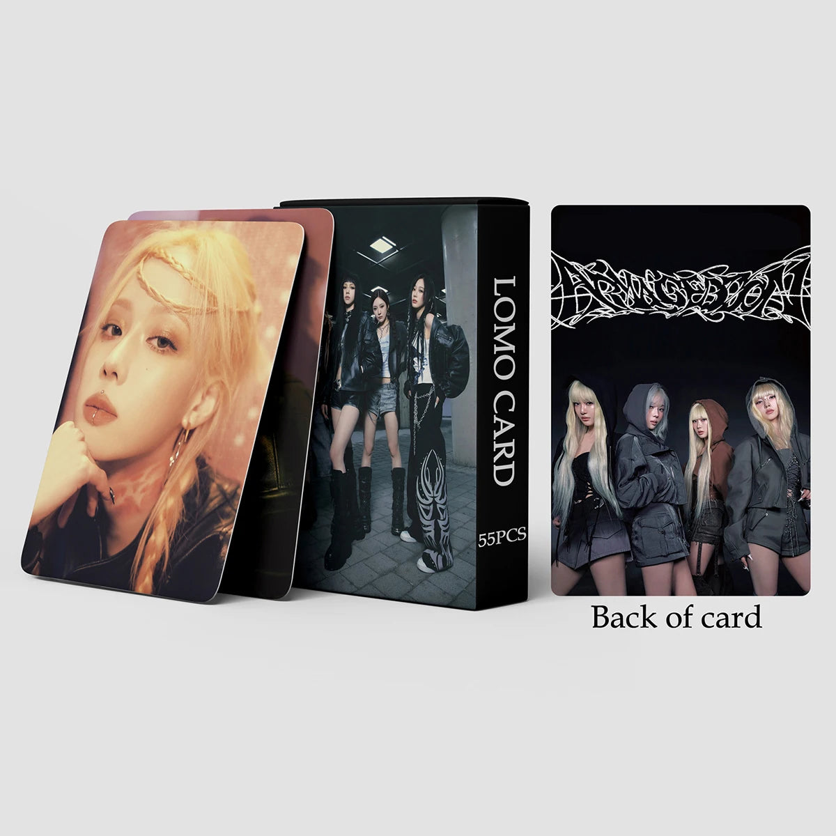 Photocards aespa - Paquet de 55 pièces (Solo & Groupe)