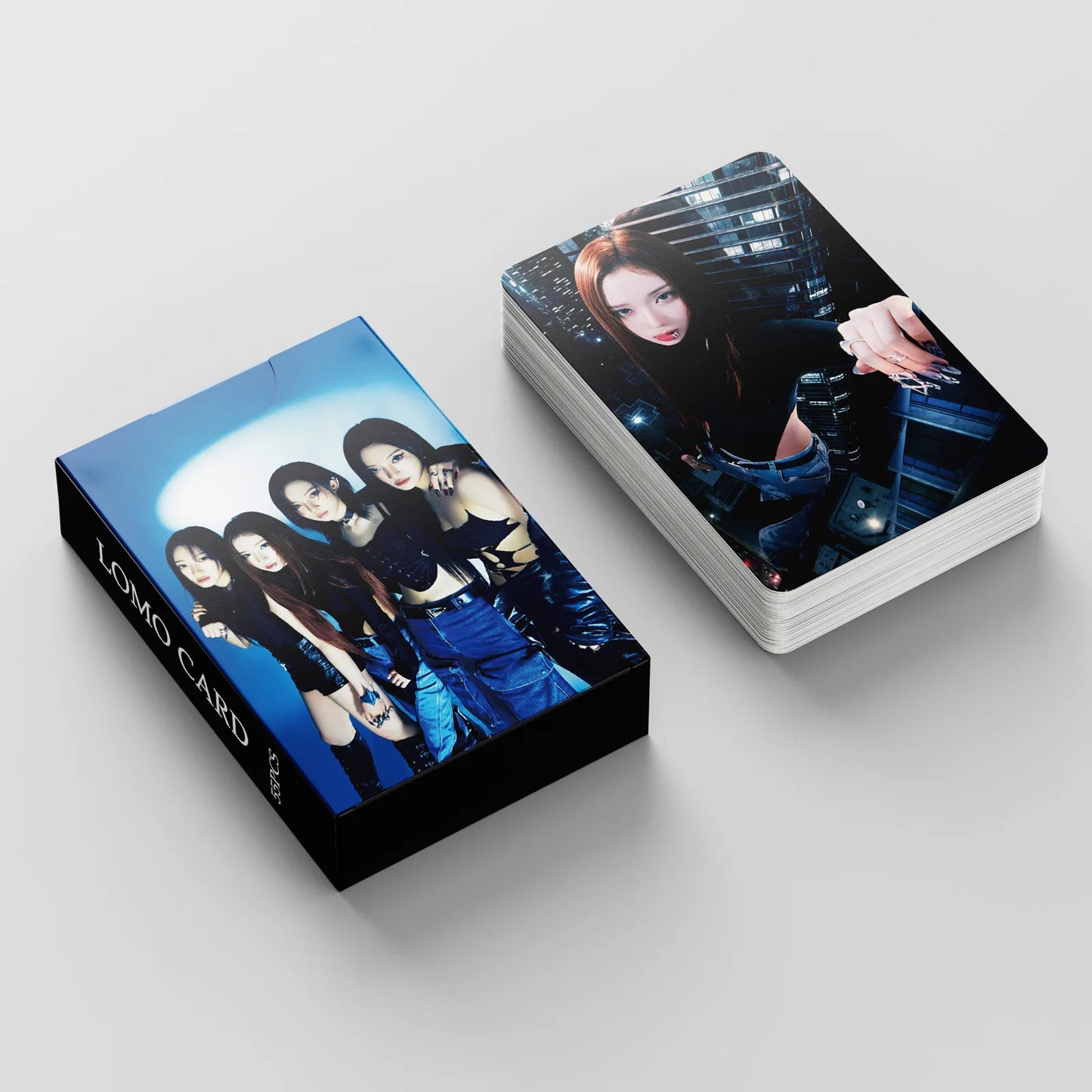 Photocards aespa - Paquet de 55 pièces (Solo & Groupe)