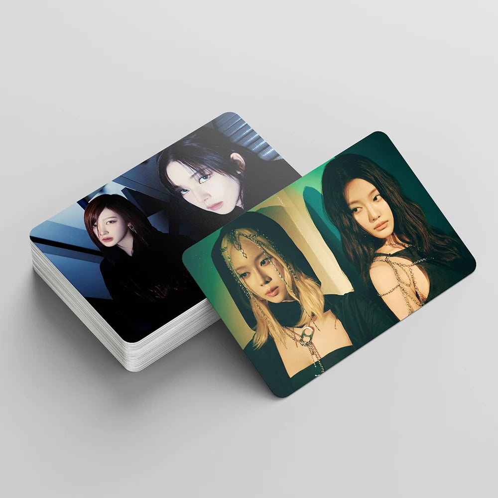 Photocards aespa - Paquet de 55 pièces (Solo & Groupe)