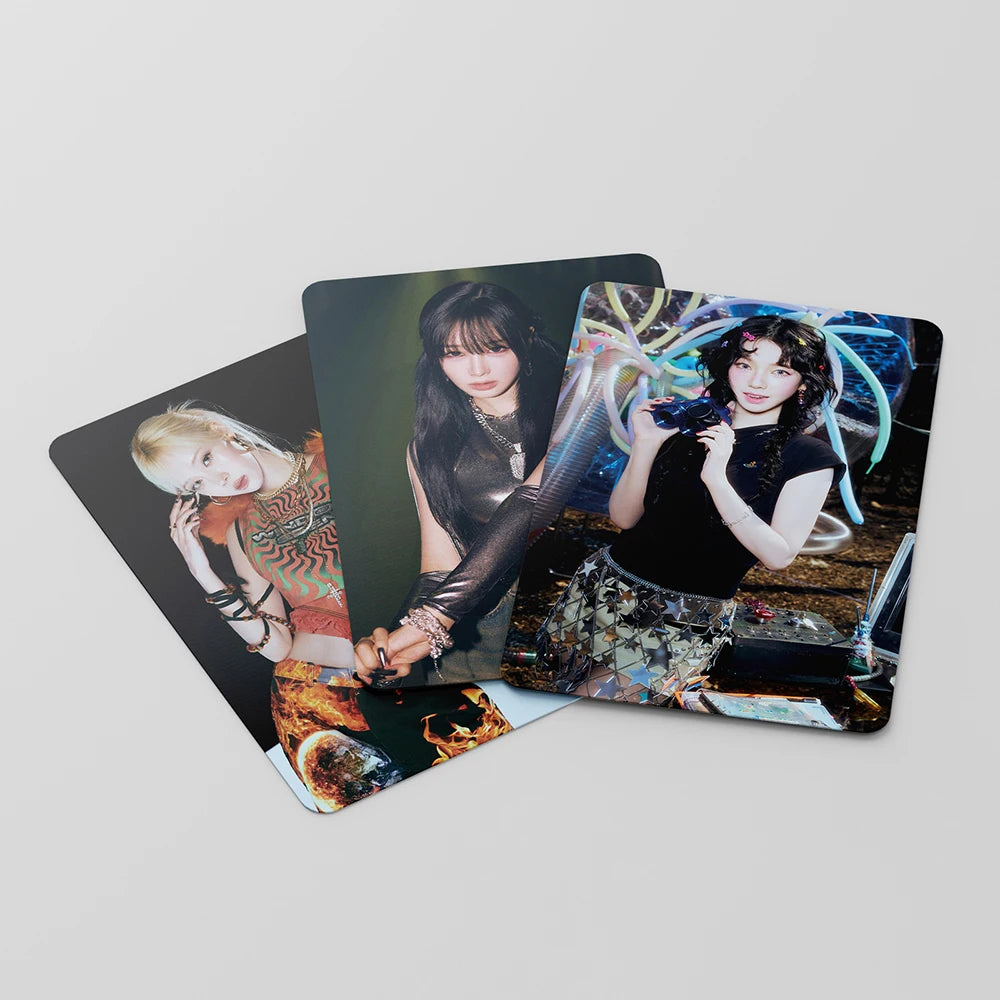 Photocards aespa - Paquet de 55 pièces (Solo & Groupe)