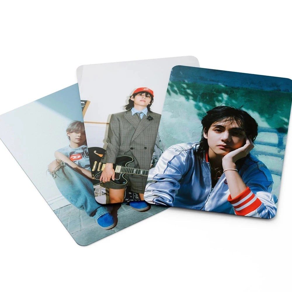 Photocards BTS - Paquet de 55 pièces (Solo & Groupe)