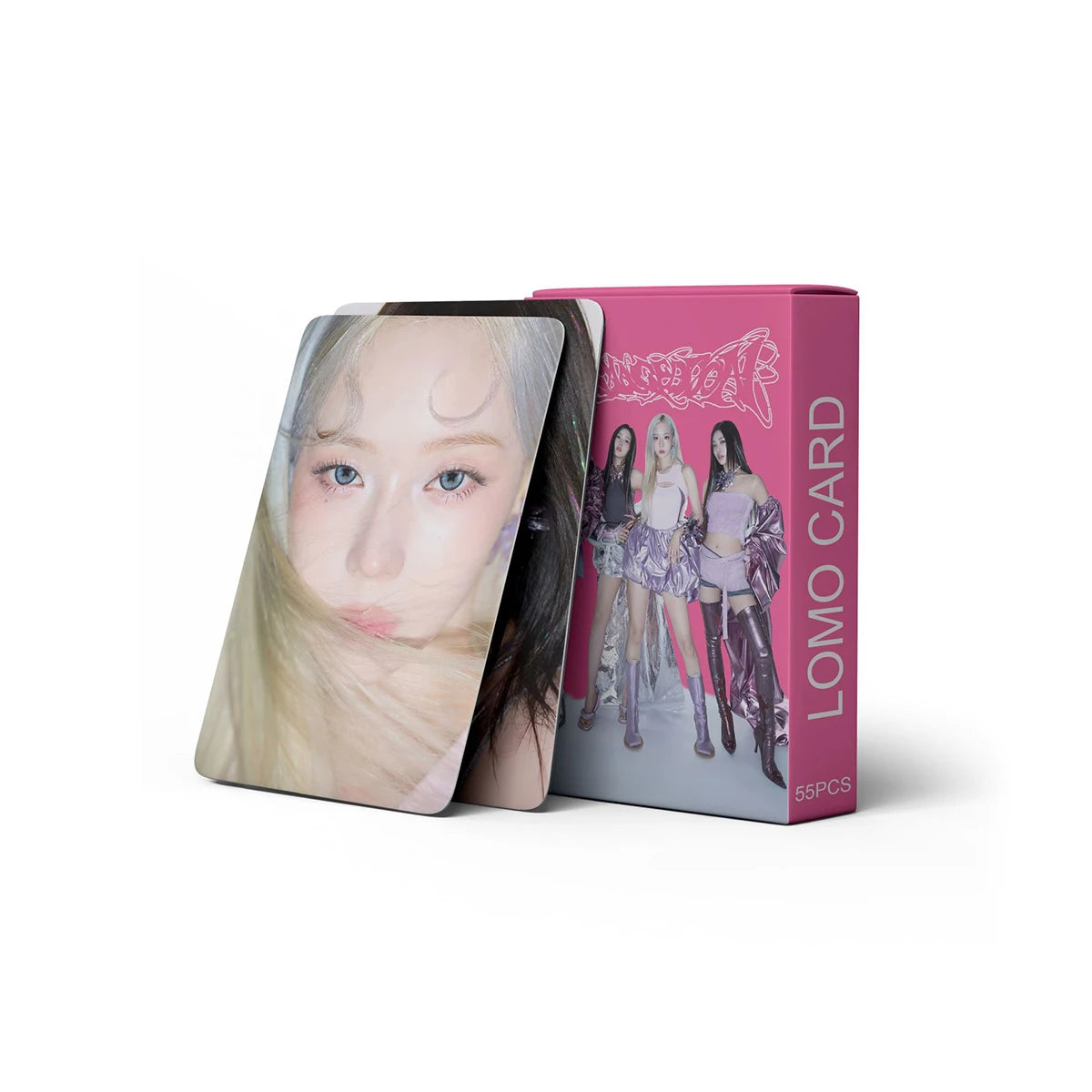 Photocards aespa - Paquet de 55 pièces (Solo & Groupe)